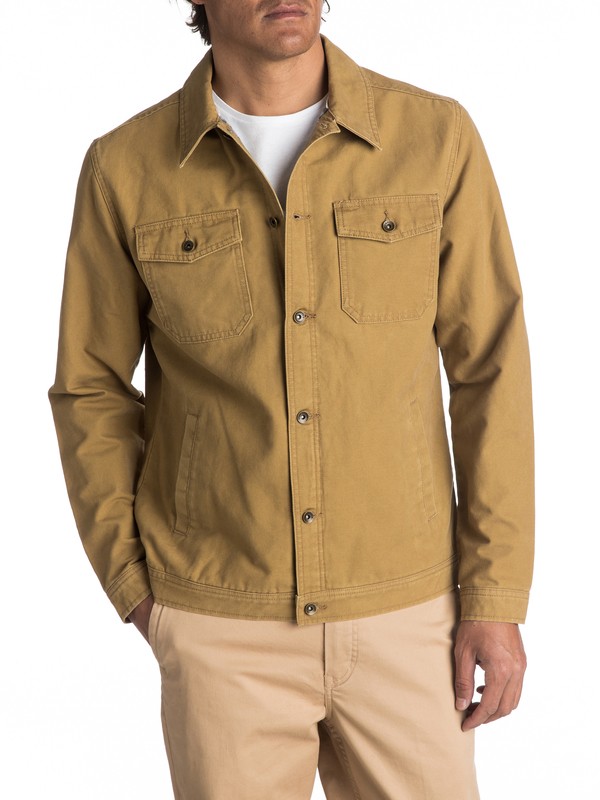 quiksilver, Waterman Tradie - Veste pour Homme, BRITISH KHAKI (cne0) 0 Waterman Tradie - Veste pour Homme EQMJK03003 Quiksilver