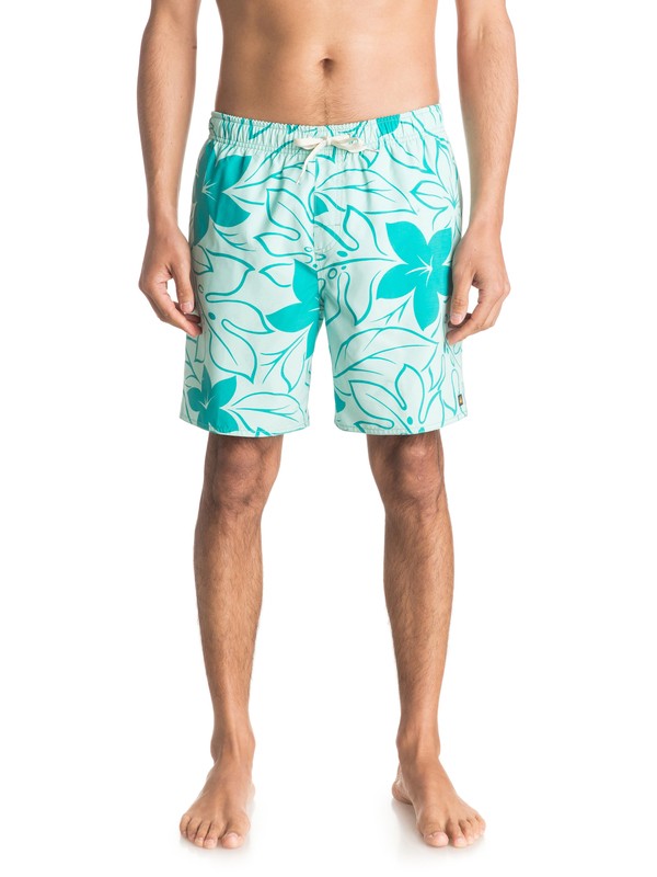 quiksilver, Waterman Nassau Chroma 18" Volley Boardshorts, LICHEN (gek0) 0 Waterman Nassau Chroma 18" Volley Boardshorts EQMJV03003 Quiksilver