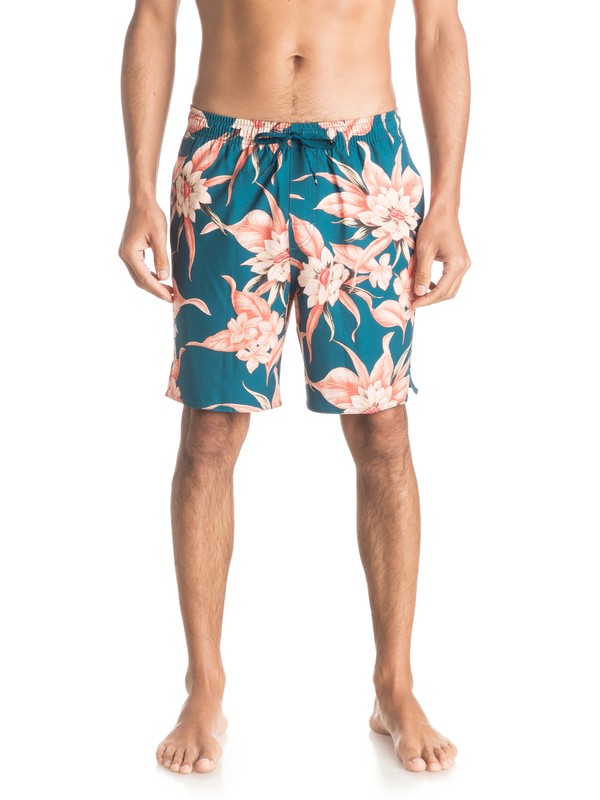 quiksilver, Waterman Cyprest 18" Volleys, MAJOR BLUE (bsm0) 0 Waterman Cyprest 18" Volleys EQMJV03013 Quiksilver