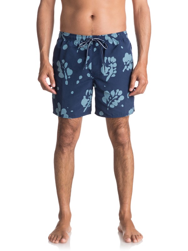 quiksilver, Waterman Los Palmas 17" Volley Boardshorts, ESTATE BLUE (bsw0) 0 Waterman Los Palmas 17" Volley Boardshorts Blue EQMJV03023 Quiksilver