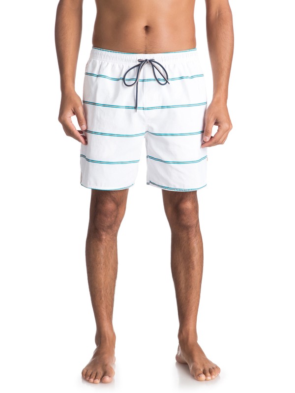 quiksilver, Waterman Overboard Volleys, WHITE (wbb0) 0 Waterman Overboard Volleys White EQMJV03028 Quiksilver
