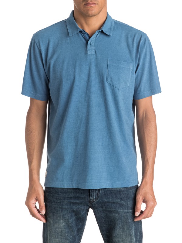 quiksilver, Waterman Strolo 6 - Camiseta Tipo Polo, WAVE (bll0) 0 Waterman Strolo 6 - Camiseta Tipo Polo Azul EQMKT03005 Quiksilver