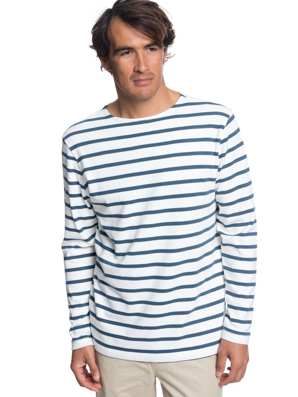quiksilver, Waterman Ocean Transmission - Long Sleeve Top for Men, SNOW WHITE (wbk0) 0 Waterman Ocean Transmission - Long Sleeve Top for Men EQMKT03047 Quiksilver