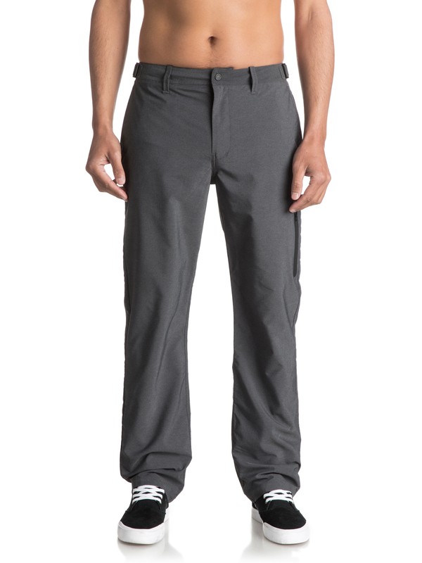quiksilver, Waterman Stand Up Water-Repellent Chinos, BLACK (kvj0) 0 Waterman Stand Up Water-Repellent Chinos EQMNP03000 Quiksilver