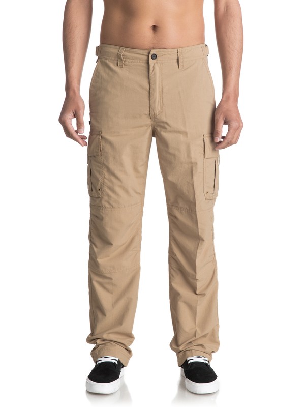 quiksilver, Waterman Skipper - Pantalón Cargo para Hombre, KHAKI (ckk0) 0 Waterman Skipper - Pantalón Cargo para Hombre Marron EQMNP03001 Quiksilver