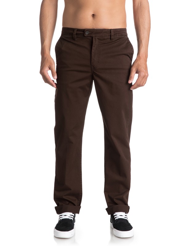quiksilver, Waterman Surf - Chinos für Männer, CHOCOLATE (ctk0) 0 Waterman Surf - Chinos für Männer Braun EQMNP03004 Quiksilver