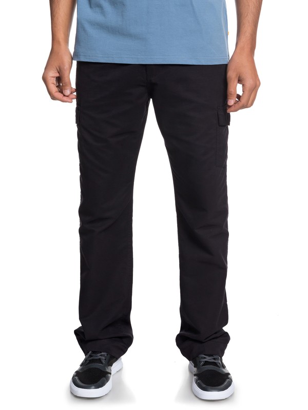 quiksilver, Waterman Valley Floor Cargo Pants, BLACK (kvj0) 0 Waterman Valley Floor Cargo Pants Black EQMNP03009 Quiksilver