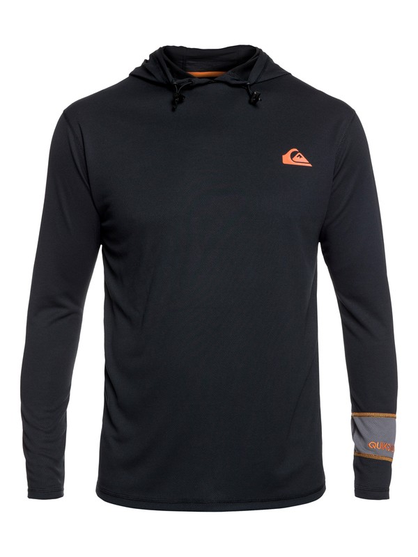 quiksilver, Waterman Hooked Hd - Lycra à capuche et manches longues pour Homme, BLACK (kvj0) 0 Waterman Hooked Hd - Lycra à capuche et manches longues pour Homme EQMWR03022 Quiksilver