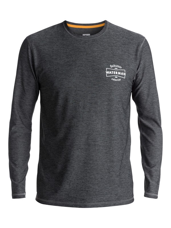 quiksilver, Waterman Water Marked - Lycra à manches longues pour Homme, CHARCOAL HEATHER (ktah) 0 Waterman Water Marked - Lycra à manches longues pour Homme EQMWR03027 Quiksilver
