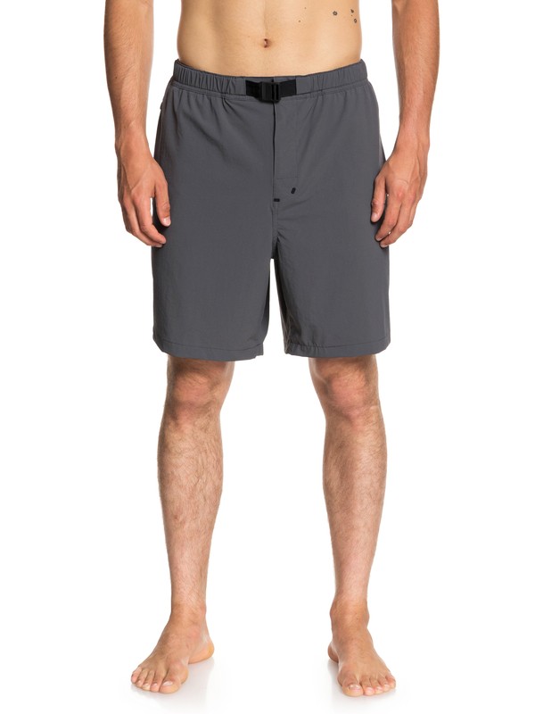 quiksilver, Shorts Técnicos River Mouth Waterman, DARK SHADOW (krp0) 0 Shorts Técnicos River Mouth Waterman Negro EQMWS03064 Quiksilver