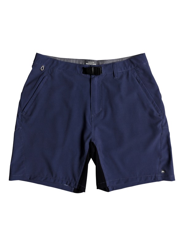 quiksilver, Waterman Venture 19" Amphibian Shorts, BLUE INDIGO (bpy0) 0 Waterman Venture 19" Amphibian Shorts Blue EQMWS03069 Quiksilver