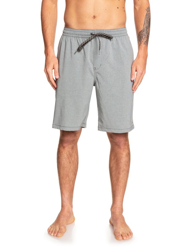 quiksilver, Waterman Suva 20" - Amphibian Board Shorts for Men, DARK SHADOW (krp0) 0 Waterman Suva 20" - Amphibian Board Shorts for Men Black EQMWS03091 Quiksilver