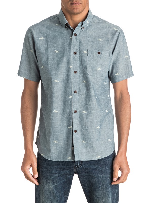 quiksilver, Waterman Post Surf - Chemise à manches courtes, MAJOR BLUE (bsm0) 0 Waterman Post Surf - Chemise à manches courtes EQMWT03011 Quiksilver