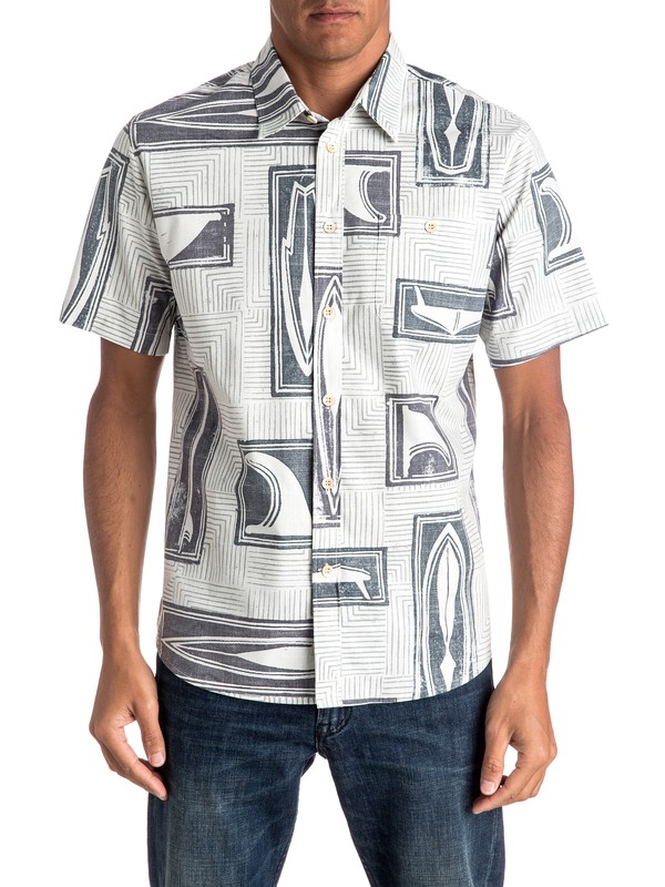 SHAPERS CHOICE EQMWT03023 0 Waterman Shapers Choice Short Sleeve Shirt EQMWT03023 Quiksilver