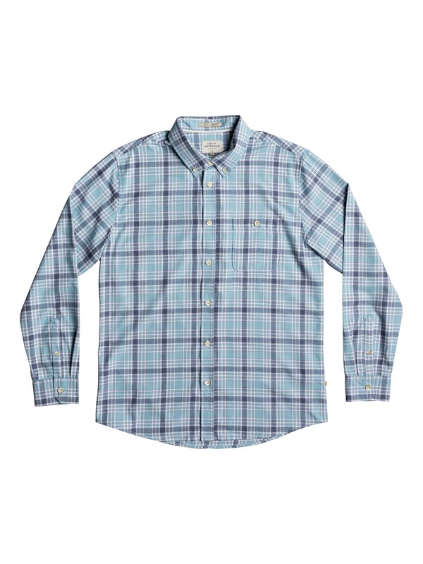 quiksilver, Waterman Cortez Straight - Camisa De Manga Larga para Hombre, STILLWATER CORTEZ STRAIGHT (bhw1) 0 Waterman Cortez Straight - Camisa De Manga Larga para Hombre EQMWT03038 Quiksilver