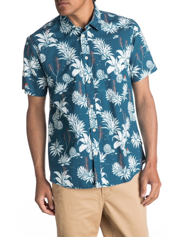 AGAVY SS EQMWT03049 0 Waterman Agavy Short Sleeve Shirt EQMWT03049 Quiksilver