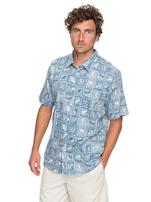 SKEGMASTER SS EQMWT03135 0 Waterman Skegmaster Short Sleeve Shirt EQMWT03135 Quiksilver