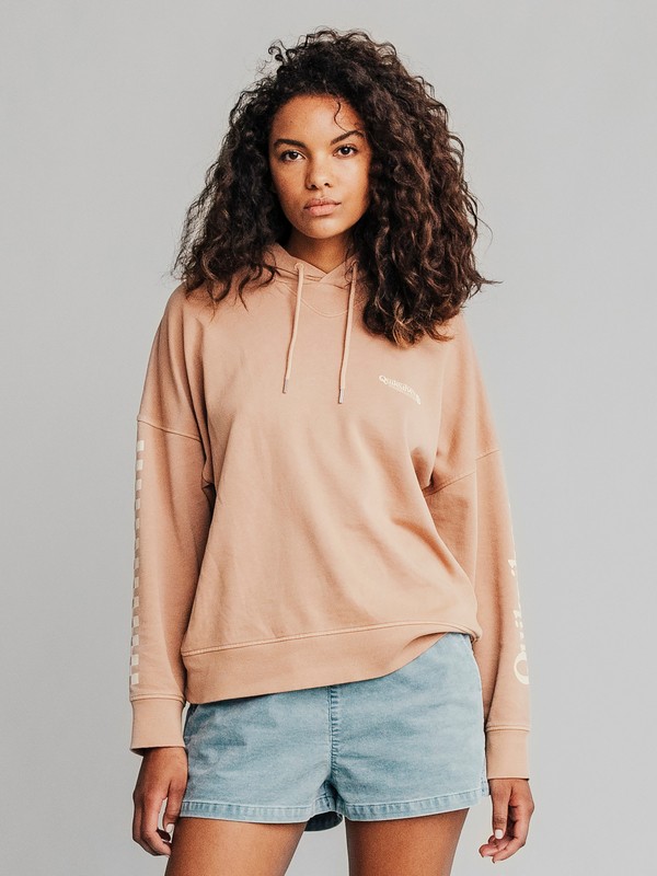 quiksilver, Quiksilver Womens - Kapuzenpulli mit Boxy Fit für Frauen, PRALINE (ckq0) 0 Quiksilver Womens - Kapuzenpulli mit Boxy Fit für Frauen Braun EQWFT03002 Quiksilver