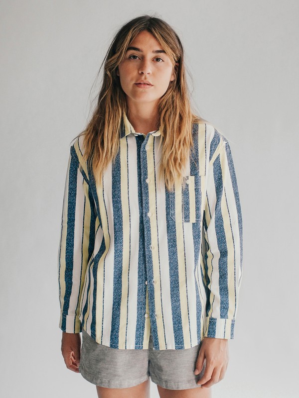 quiksilver, Quiksilver Womens Long Sleeve Overshirt, MEDIEVAL BLUE CISCO INFERNO (bte6) 0 Quiksilver Womens Long Sleeve Overshirt Blue EQWWT03001 Quiksilver