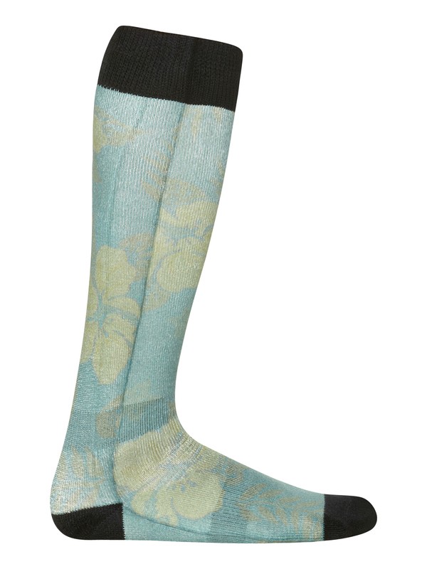 quiksilver, Riding Socks, ALOHA WILDFLOWER (bsg5) 0 Riding Socks EQYAA00080 Quiksilver