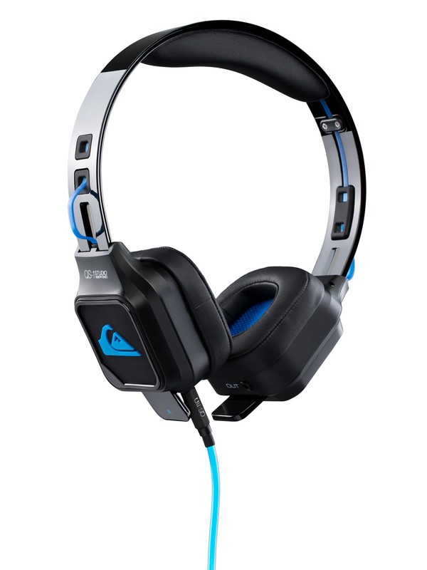 quiksilver, QS-2 - Casque Audio Studio, BLACK/NEON BLUE (xkkb) 0 QS-2 - Casque Audio Studio EQYAA03013 Quiksilver