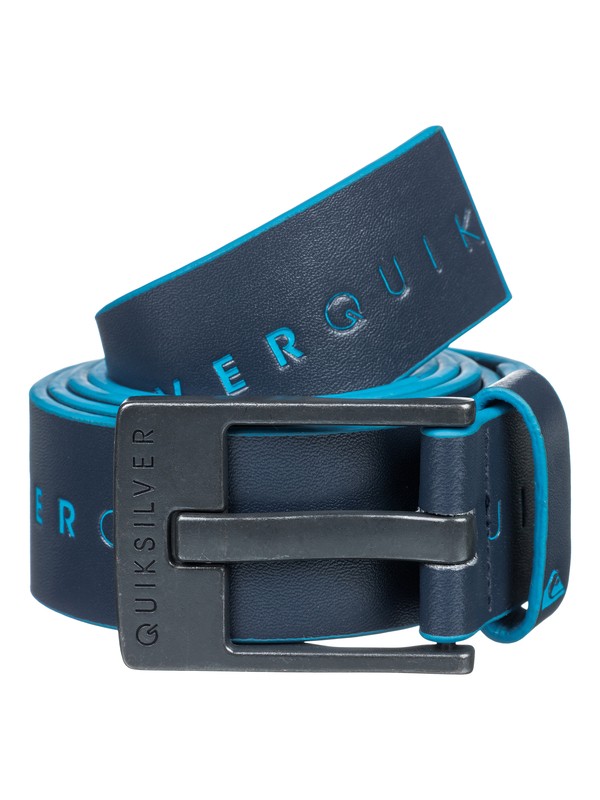 quiksilver, Edge Type Faux Leather Belt, NAVY BLAZER (byj0) 0 Edge Type Faux Leather Belt EQYAA03100 Quiksilver
