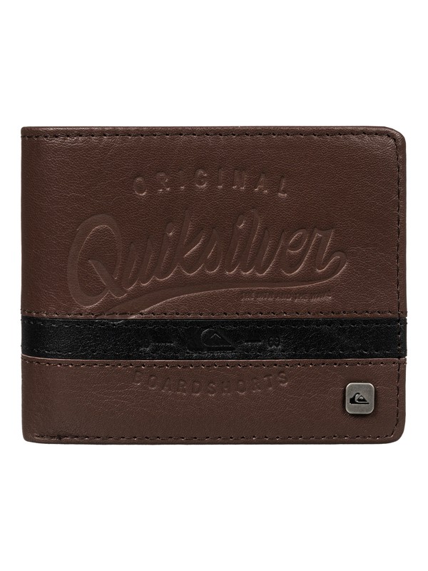 quiksilver, Rich List Wallet, CHOCOLATE (ctk0) 0 Rich List Wallet EQYAA03150 Quiksilver