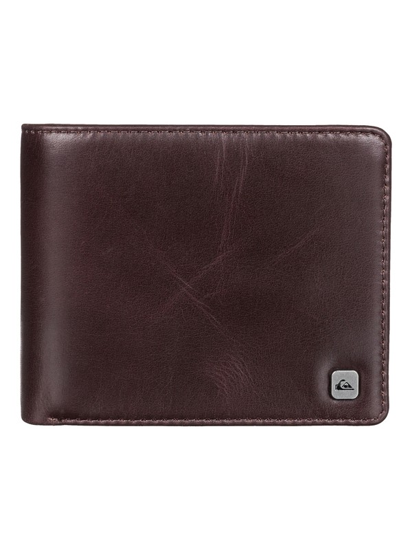 quiksilver, Macking - Portefeuille en Cuir, CHOCOLATE (ctk0) 0 Macking - Portefeuille en Cuir EQYAA03185 Quiksilver