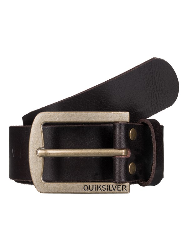 quiksilver, Taze - Ceinture en Cuir, CHOCOLATE (ctk0) 0 Taze - Ceinture en Cuir EQYAA03186 Quiksilver