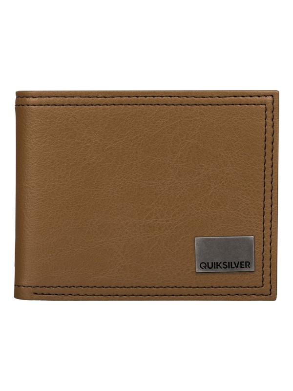 quiksilver, Stitched Wallet, BEAR (cqf0) 0 Stitched Wallet EQYAA03216 Quiksilver