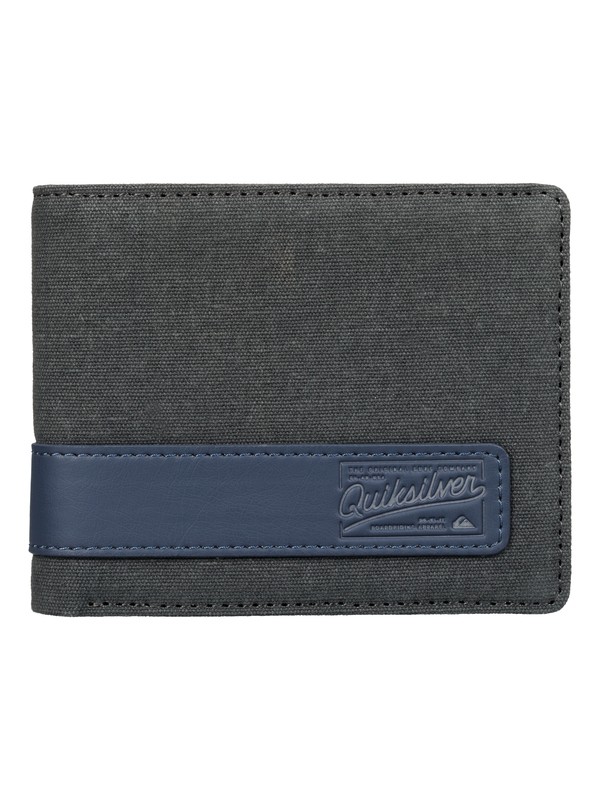 quiksilver, Supplied Wallet, DARK DENIM (brq0) 0 Supplied Wallet EQYAA03220 Quiksilver