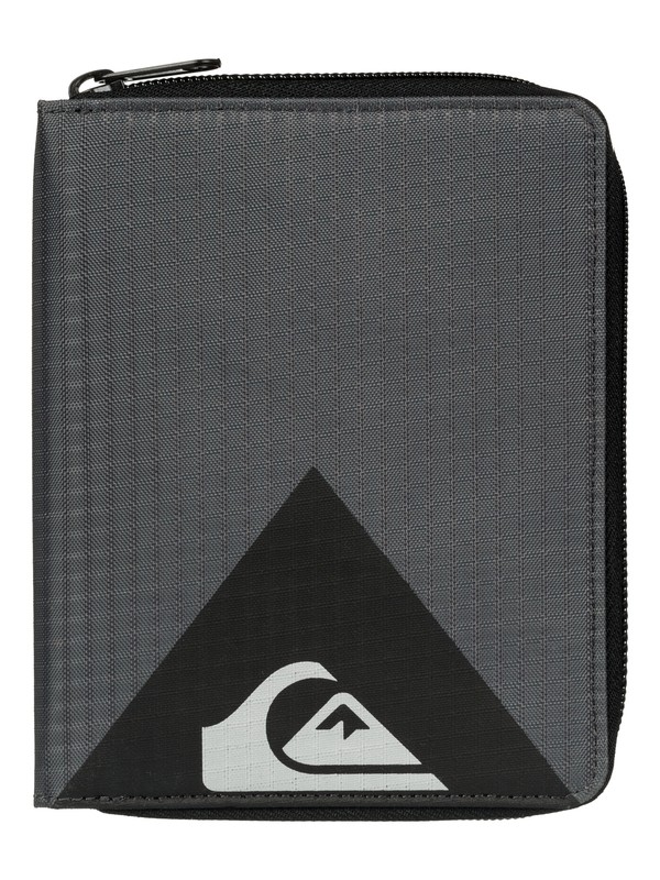 quiksilver, Quik Travel Passport Wallet, DARK SHADOW (krp0) 0 Quik Travel Passport Wallet EQYAA03235 Quiksilver