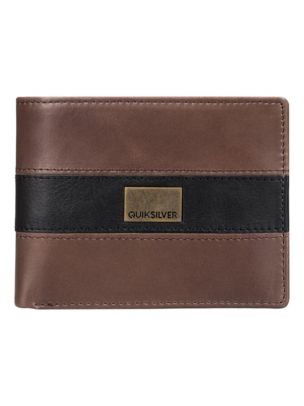 quiksilver, A Class - Cartera de Cuero, CHOCOLATE (ctk0) 0 A Class - Cartera de Cuero EQYAA03250 Quiksilver