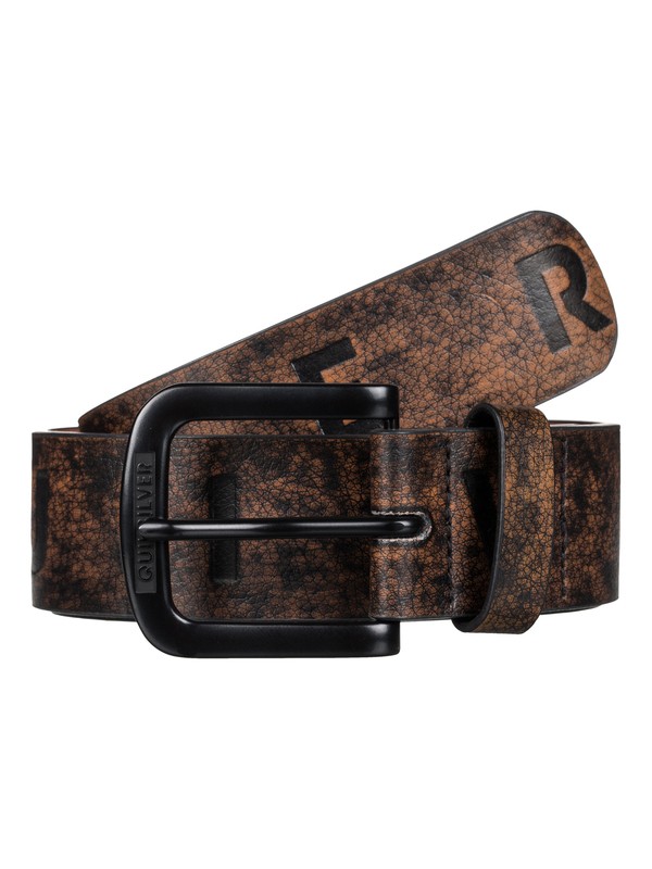 quiksilver, Tracker - Pu Belt, CHOCOLATE (ctk0) 0 Tracker - Pu Belt EQYAA03255 Quiksilver