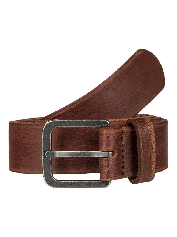quiksilver, Edge Type - Ceinture en cuir, BEAR (cqf0) 0 Edge Type - Ceinture en cuir EQYAA03275 Quiksilver