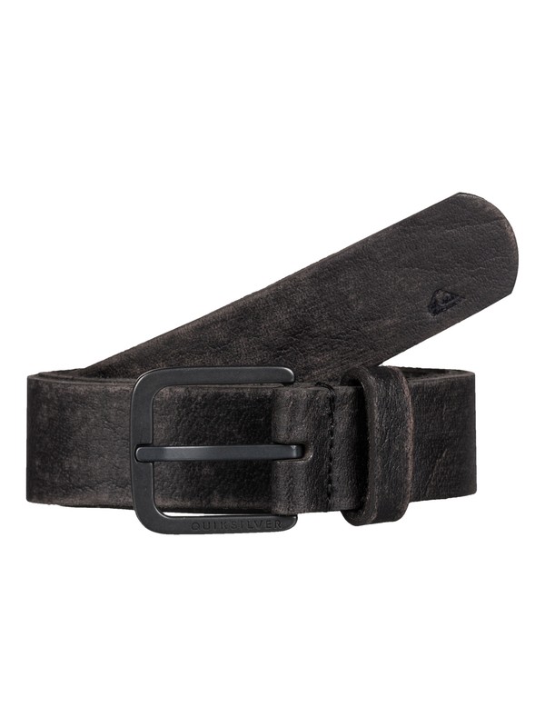quiksilver, Cinturón de Piel Edge Type, BLACK (kvj0) 0 Cinturón de Piel Edge Type EQYAA03275 Quiksilver