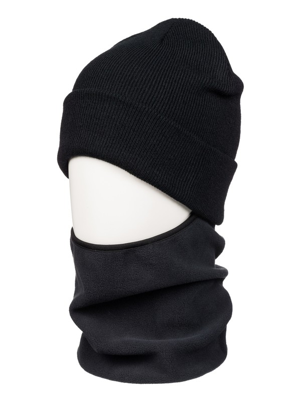 quiksilver, Brigade - Bonnet tour de cou, BLACK (kvj0) 0 Brigade - Bonnet tour de cou EQYAA03328 Quiksilver