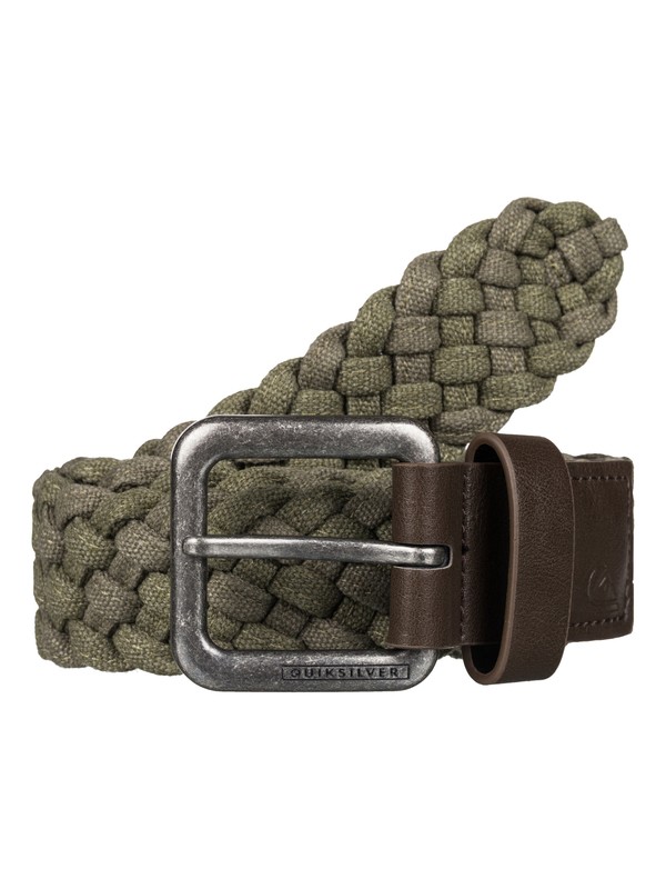 quiksilver, Weaving - Ceinture en coton, FOREST NIGHT (csn0) 0 Weaving - Ceinture en coton EQYAA03340 Quiksilver