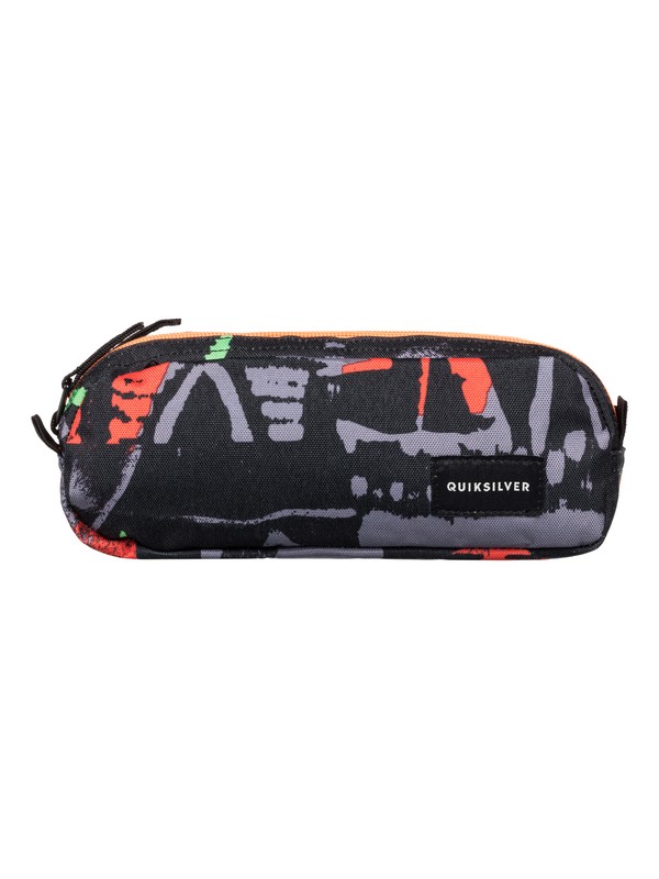 quiksilver, Tasman - Pencil Case, BP LABYRINTH GREEN GECKO (ggy6) 0 Tasman - Pencil Case Green EQYAA03344 Quiksilver