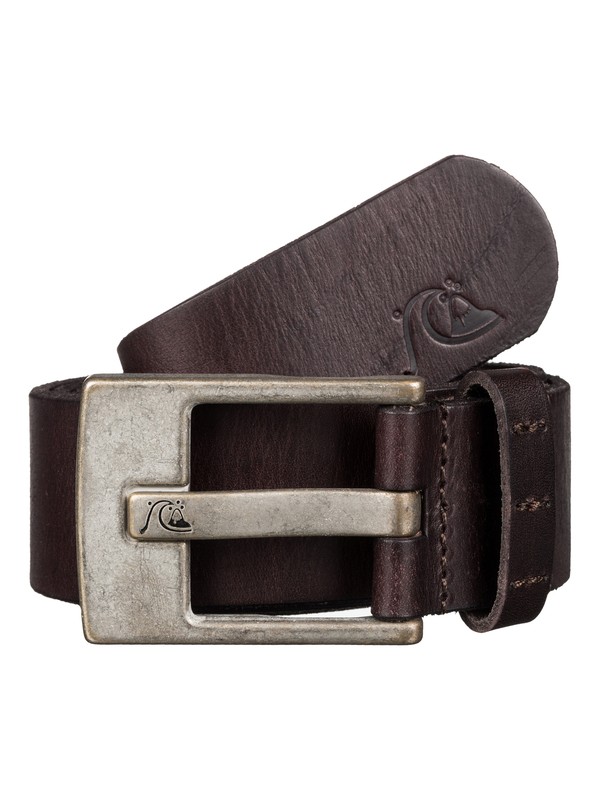 quiksilver, Section - Cinturón De Cuero, CHOCOLATE (ctk0) 0 Section - Cinturón De Cuero EQYAA03348 Quiksilver