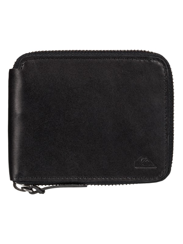 quiksilver, Full - Zip Wallet, BLACK (kvj0) 0 Full - Zip Wallet EQYAA03365 Quiksilver