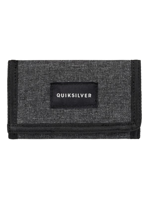 quiksilver, Barter Wallet, CHARCOAL HEATHER (ktah) 0 Barter Wallet EQYAA03473 Quiksilver
