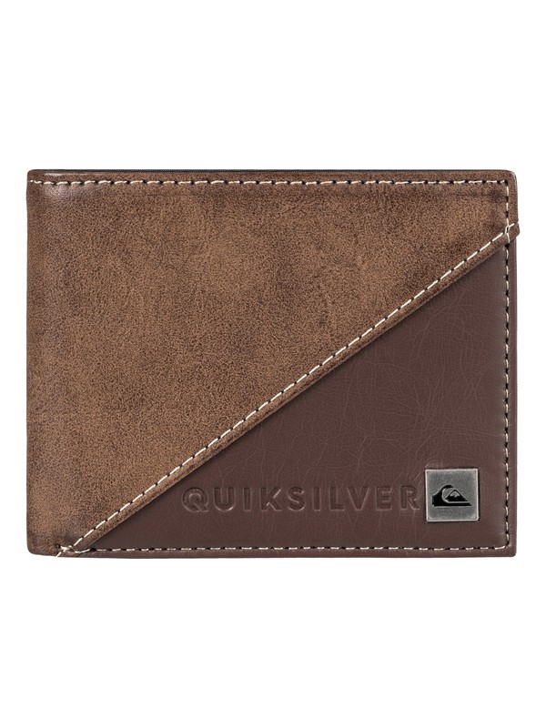 quiksilver, Breezeblocks Wallet, CHOCOLATE (ctk0) 0 Breezeblocks Wallet EQYAA03490 Quiksilver