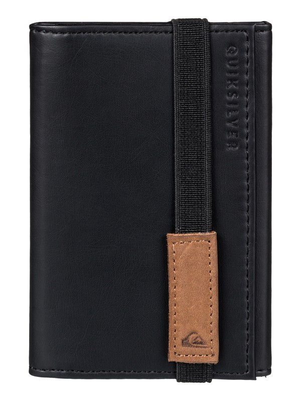 quiksilver, Scroll Wallet, BLACK (blk) 0 Scroll Wallet EQYAA03491 Quiksilver