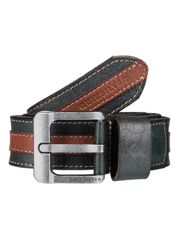 quiksilver, Dual Brogue - Ceinture en cuir, BONE BROWN (cmt0) 0 Dual Brogue - Ceinture en cuir EQYAA03510 Quiksilver