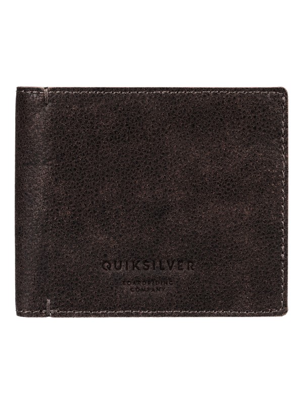 quiksilver, Mack Plus - Monedero De Cuero para Hombre, BLACK (kvj0) 0 Mack Plus - Monedero De Cuero para Hombre EQYAA03515 Quiksilver