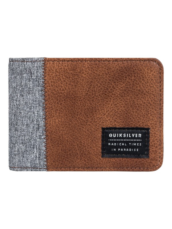 quiksilver, Slim Vintage Plus Wallet, BEAR (cqf0) 0 Slim Vintage Plus Wallet EQYAA03519 Quiksilver