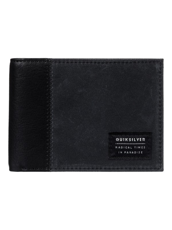 quiksilver, Freshness Plus Wallet, OLDY BLACK (kvaw) 0 Freshness Plus Wallet EQYAA03520 Quiksilver