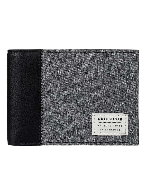 quiksilver, Freshness Plus Wallet, LIGHT GREY HEATHER (sgrh) 0 Freshness Plus Wallet Grey EQYAA03520 Quiksilver