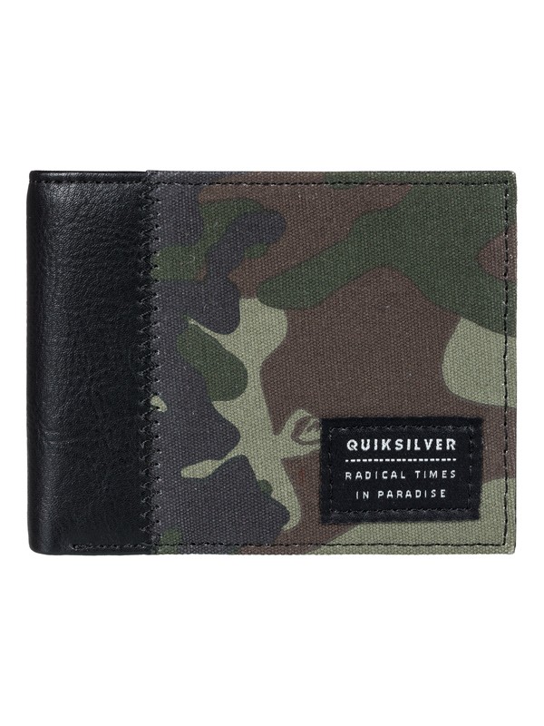 quiksilver, Freshness Plus Wallet, SCRATCH CAMO COLOUR (tmp6) 0 Freshness Plus Wallet Beige EQYAA03520 Quiksilver